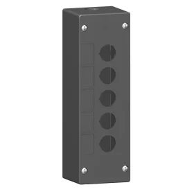   SCHNEIDER XALG05 Harmony XALG tokozat, 5 kivágás, durva környezetbe, fekete