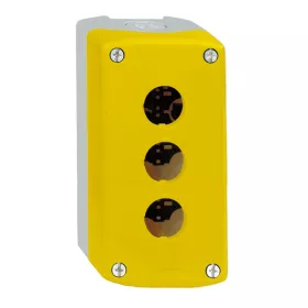   SCHNEIDER XALK03 Harmony XALK tokozat vészleállítóhoz, sárga, üres, 3 kivágás
