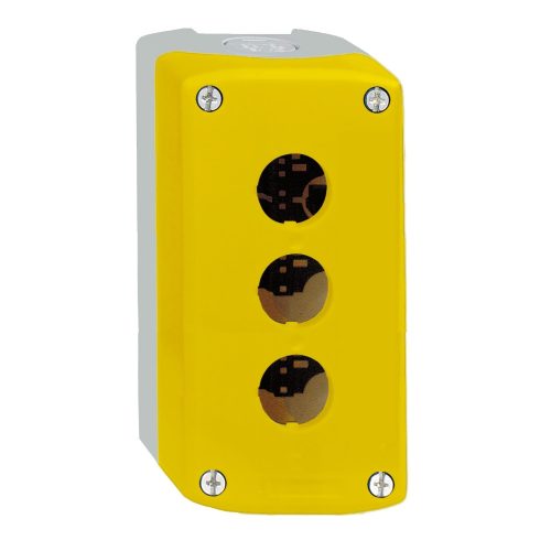 XALK03 Harmony XALK tokozat vészleállítóhoz, sárga, üres, 3 kivágás