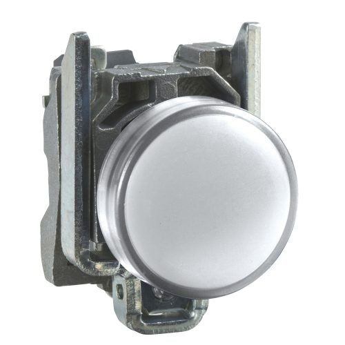 XB4BVM1 Harmony komplett fém LED jelzőlámpa, Ø22, 230VAC, fehér