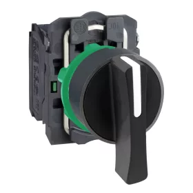   SCHNEIDER XB5AJ33 Harmony komplett műanyag választókapcsoló, Ø22, meghosszabbított fogantyú, 3 állású, 1NO