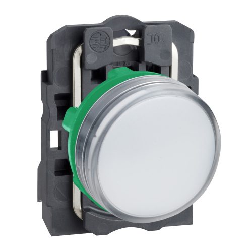 XB5AVM1 Harmony komplett műanyag LED jelzőlámpa, Ø22, 230VAC, fehér