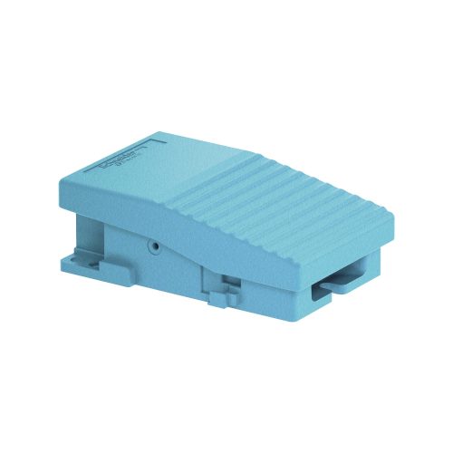 XPEM110 Harmony XPE lábkapcsoló, 1 fokozatú, 1NO+1NC, védeőtető nélkül, fém, kék