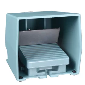   SCHNEIDER XPEM511 Harmony XPE lábkapcsoló, 1 fokozatú, 2NO+1NC, védőtetővel, fém, kioldóval, kék