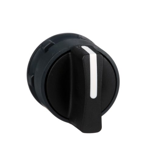 Harmony műanyag választókapcsoló fej, Ø22, 2 állású, fekete ZB5AD2