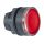 Harmony műanyag világító nyomógomb fej, Ø22, nyomó-nyomó, piros ZB5AH043