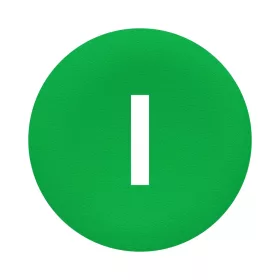   SCHNEIDER ZBA331 Harmony Ø22 nyomógomb zöld tető jelölt I