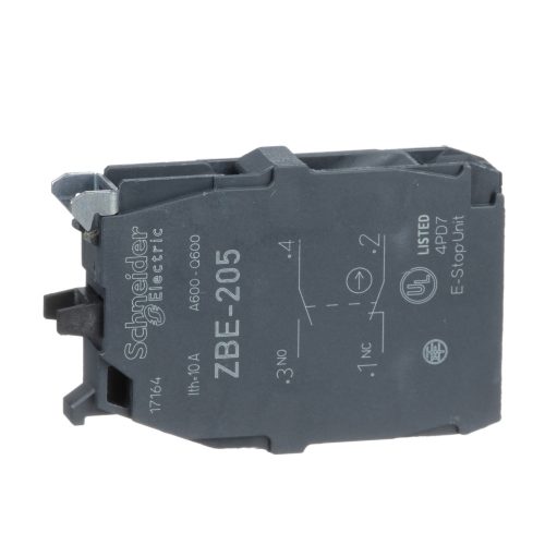 ZBE205 Harmony XB4/XB5 érintkező blokk, 1NO+1NC, csavaros csatlakozó