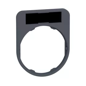   ZBY21CUST01 Harmony címketartó 30x40 mm, Ø22 készülékekhez, 8x27 mm felirati címkével, személyre szabott