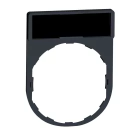   ZBY21CUST02 Harmony címketartó 30x40 mm, Ø22 készülékekhez, 8x27 mm felirati címkével, személyre szabott