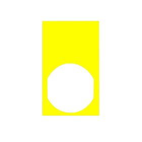 SCHNEIDER ZBY61101 Felirati tábla 30 X 50