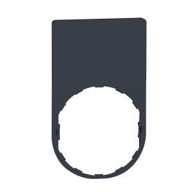   SCHNEIDER ZBYP6101 Harmony felirati tábla, 30x50 mm, műanyag, Ø22 készülékekhez, gravírozható