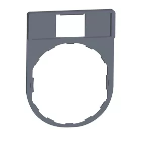   ZBZ32CUST01 Harmony címketartó 30x40 mm, Ø22 készülékekhez, 8x27 mm felirati címke nélkül, személyre szabott
