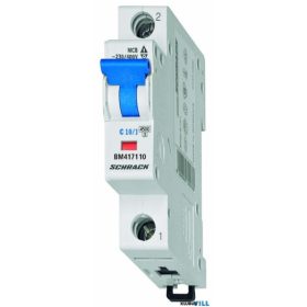 SCHRACK BM417110 Kismegszakító C10/1 4,5 kA