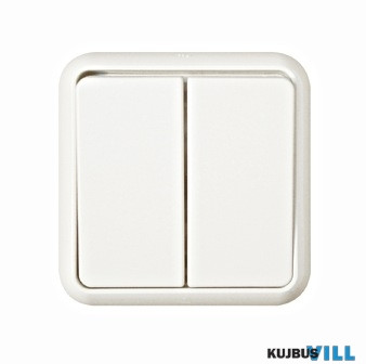 SCHRACK EL411504 Sülly.csillárkapcs. IP44 fehér KIFUTÓ