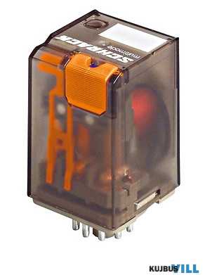 SCHRACK MT321220 relé,műk.:220V= /11p-3V KIFUTÓ
