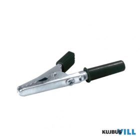 ALC 4/BK Aligátorcsipesz fekete b.alj