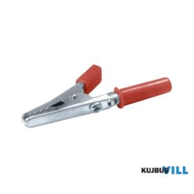 ALC 4/RD Aligátorcsipesz piros b.alj