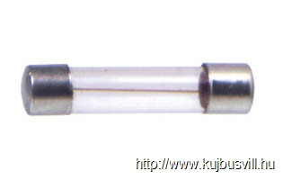 F5 A 5x20 mm bizt. betét