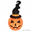 KD 180 T Felfújható halloween tök, 180cm, belső LED projektorral