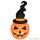 KD 180 T Felfújható halloween tök, 180cm, belső LED projektorral