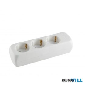 NV 03 szerelhető, 3-as földelt elosztó