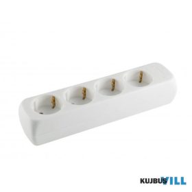 NV 04 szerelhető, 4-es földelt elosztó