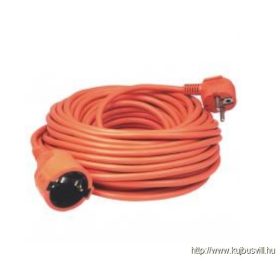 NV 2-10/OR/1,5 10m hosszabbító, narancs, 3x1,5 mm2