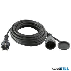 NV 7-10/GY Hosszabbító gumikábel, H07RN-F, fekete, 10m