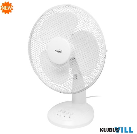 TF30WH Asztali ventilátor 40W, 3 fokozat, 30 cm, fehér