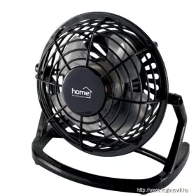 TF 10 USB Asztali USB ventilátor, 10cm, fekete