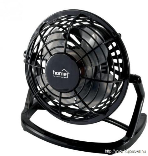 TF 10 USB Asztali USB ventilátor, 10cm, fekete