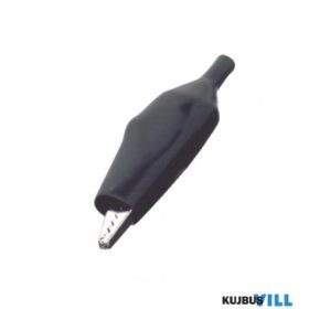 VCC 3/BK 55mm krokodilcsipesz, fekete