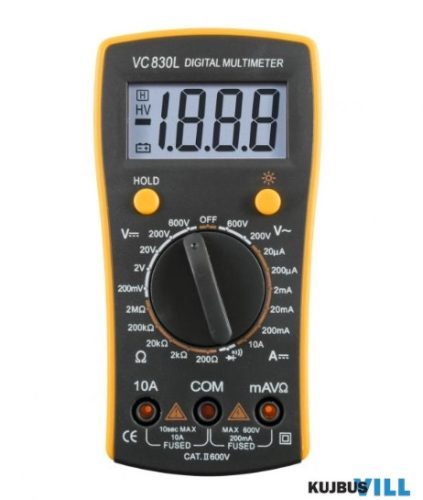VC 830L Digitális multiméter