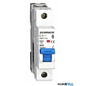   SCHRACK AM617104 Kismegszakító AMPARO 6kA, C 4A, 1 pólusú