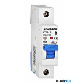   SCHRACK AM617120 Kismegszakító AMPARO 6kA, C 20A, 1 pólusú
