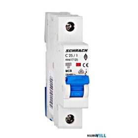   SCHRACK AM617125 Kismegszakító AMPARO 6kA, C 25A, 1 pólusú