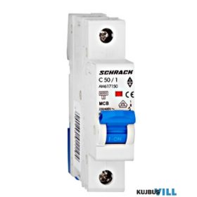   SCHRACK AM617150 Kismegszakító AMPARO 6kA, C 50A, 1 pólusú