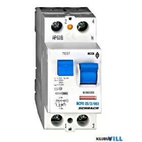 SCHRACK BC002203 Hibaáram kap. 25-2/30mA AC