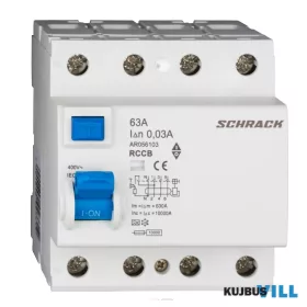 SCHRACK BC654103 Hibaáram kap.40/4-30mA 6kA