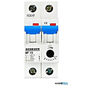 SCHRACK BE400205 Motorvédő kap. 0,63-1,0A