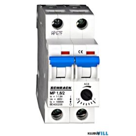 SCHRACK BE400206 Motorvédő kap. 1,0-1,6A