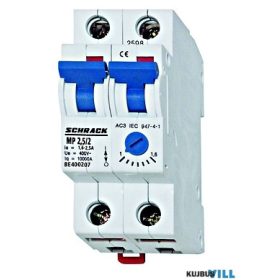 SCHRACK BE400207 Motorvédő kap. 1,6-2,5A