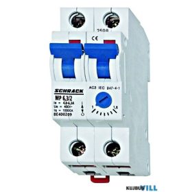 SCHRACK BE400209 Motorvédő kap. 4,0-6,3A