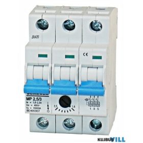 SCHRACK BE400307 Motorvédő kap. 1,6-2,5A 3P