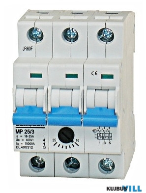 SCHRACK BE400312 Motorvédő kap. 16,0-25,0A 3P