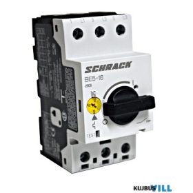   SCHRACK BE516000 Motorvédőkapcsoló 10,0-16,0A, 3 pólusú BE516000