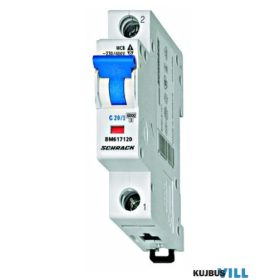 SCHRACK BM617120 Kismegszakító C20/1 6KA