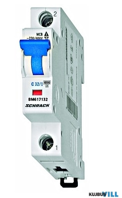 SCHRACK BM617163 Kismegszakító C63/1 6KA