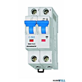 SCHRACK BM617225 Kismegszakító C25/2 6KA